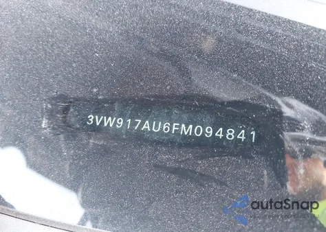 2015 Volkswagen Golf Tsi S 2-Door из США, поврежденный, VIN 3VW917AU6FM094841